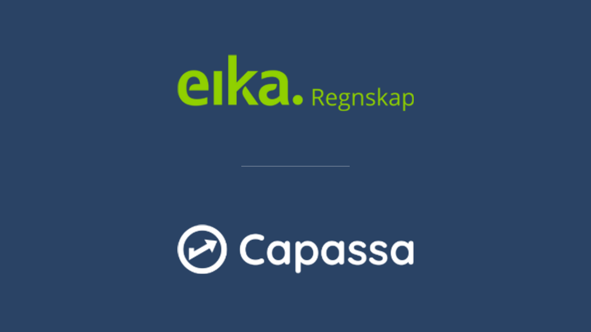 Eika og Capassa-logoene side om side